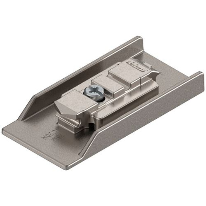 Blum 175M4C20N CLIP CRISTALLO Szerelőtalp – Ragasztható, egyenes, 0 mm